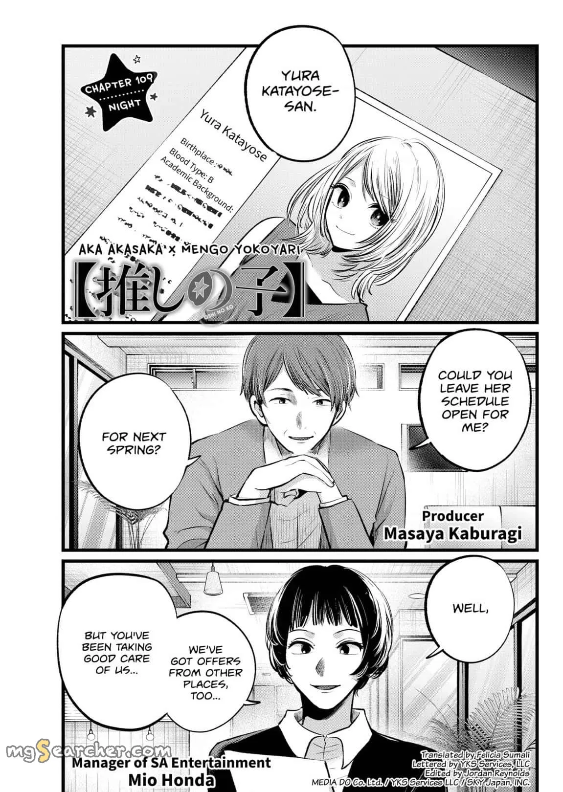 Read [Oshi no Ko] EN Manga Online