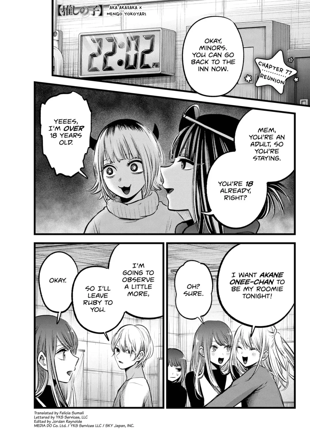 Read [Oshi no Ko] EN Manga Online