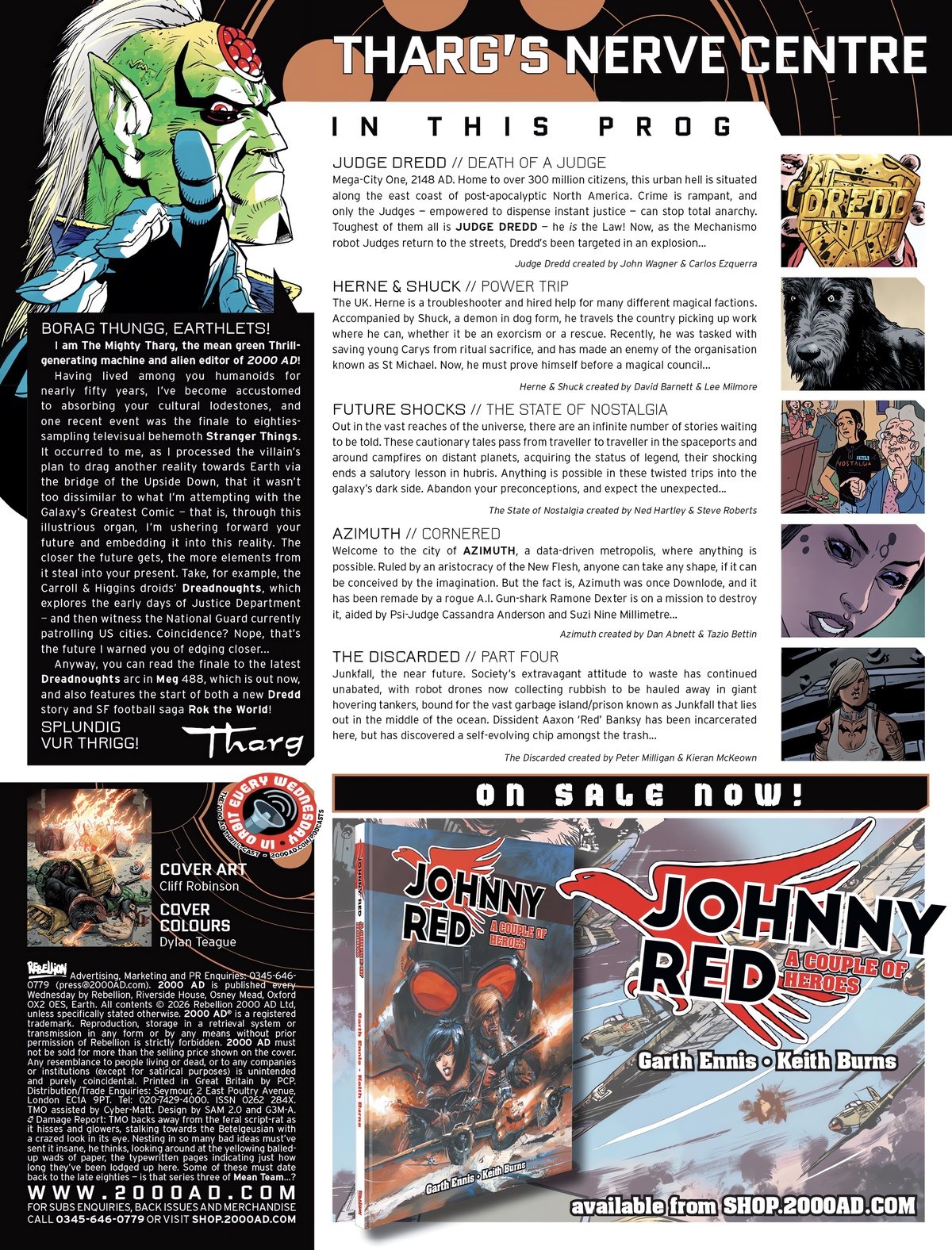 Read 2000 AD EN Manga Online