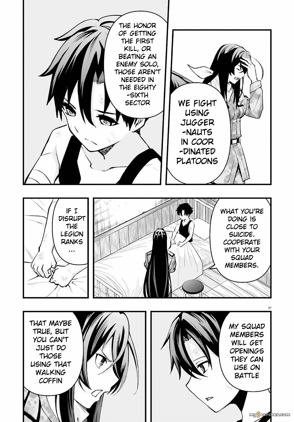 Read 86 — Eighty Six — Fragmental Neoteny EN Manga Online