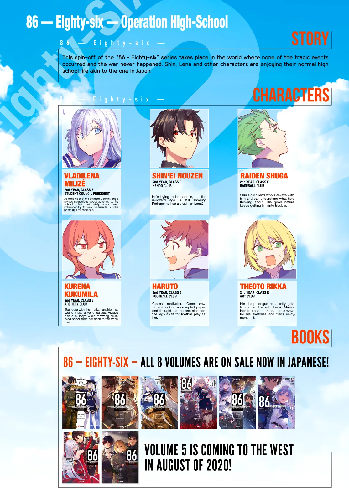 Read 86 - Eighty-six - Operation High-School EN Manga Online