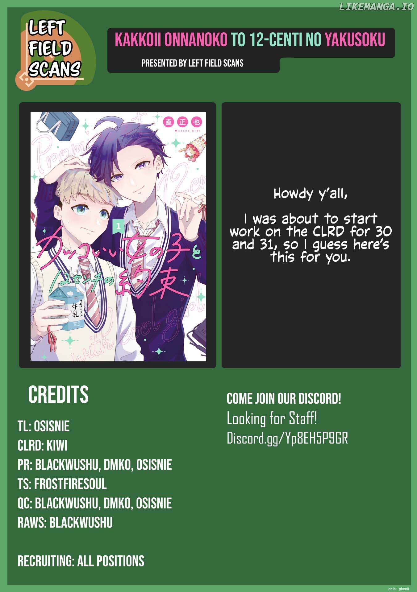 Read A Cool Girl And A 12Cm Promise EN Manga Online