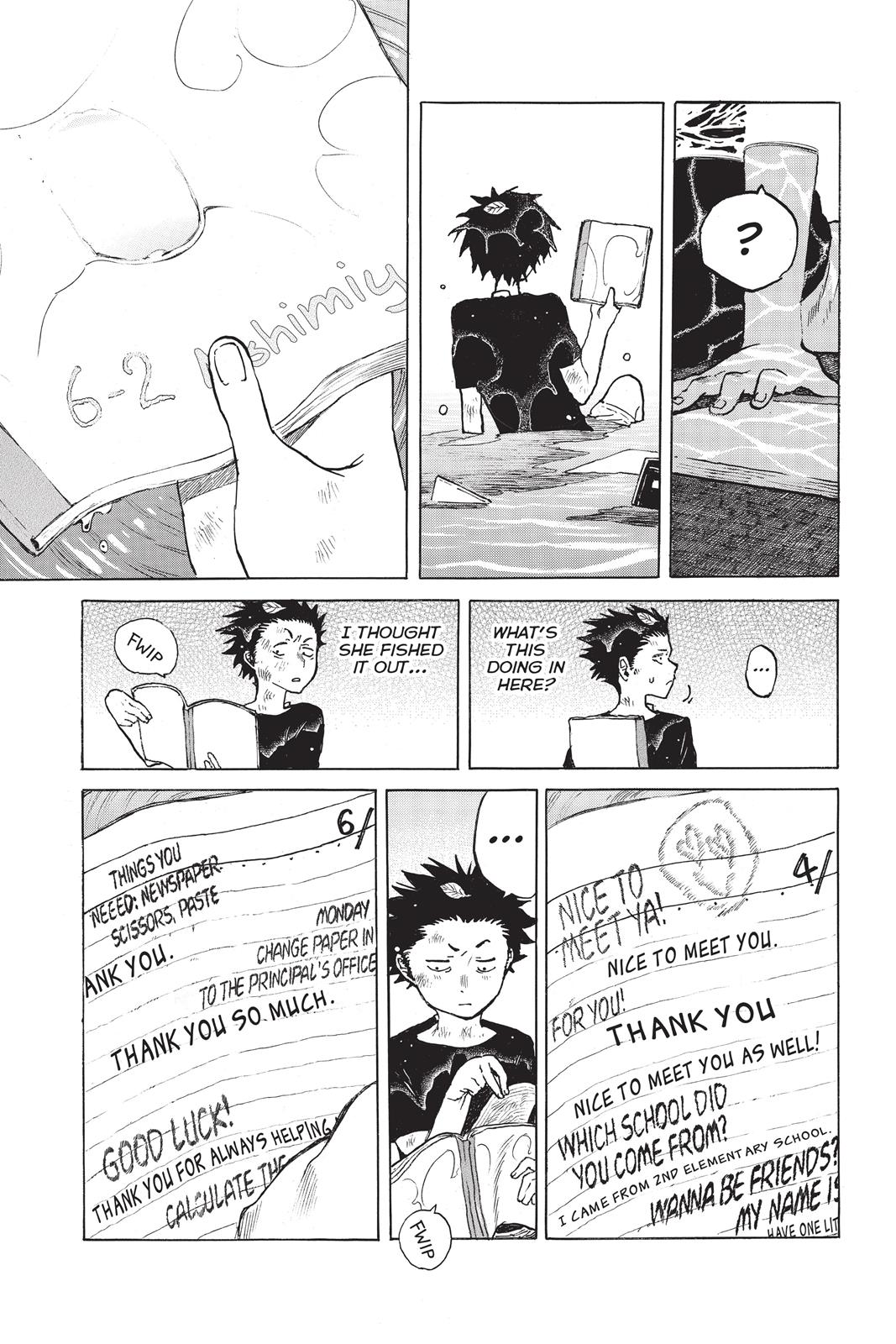 Read A Silent Voice EN Manga Online