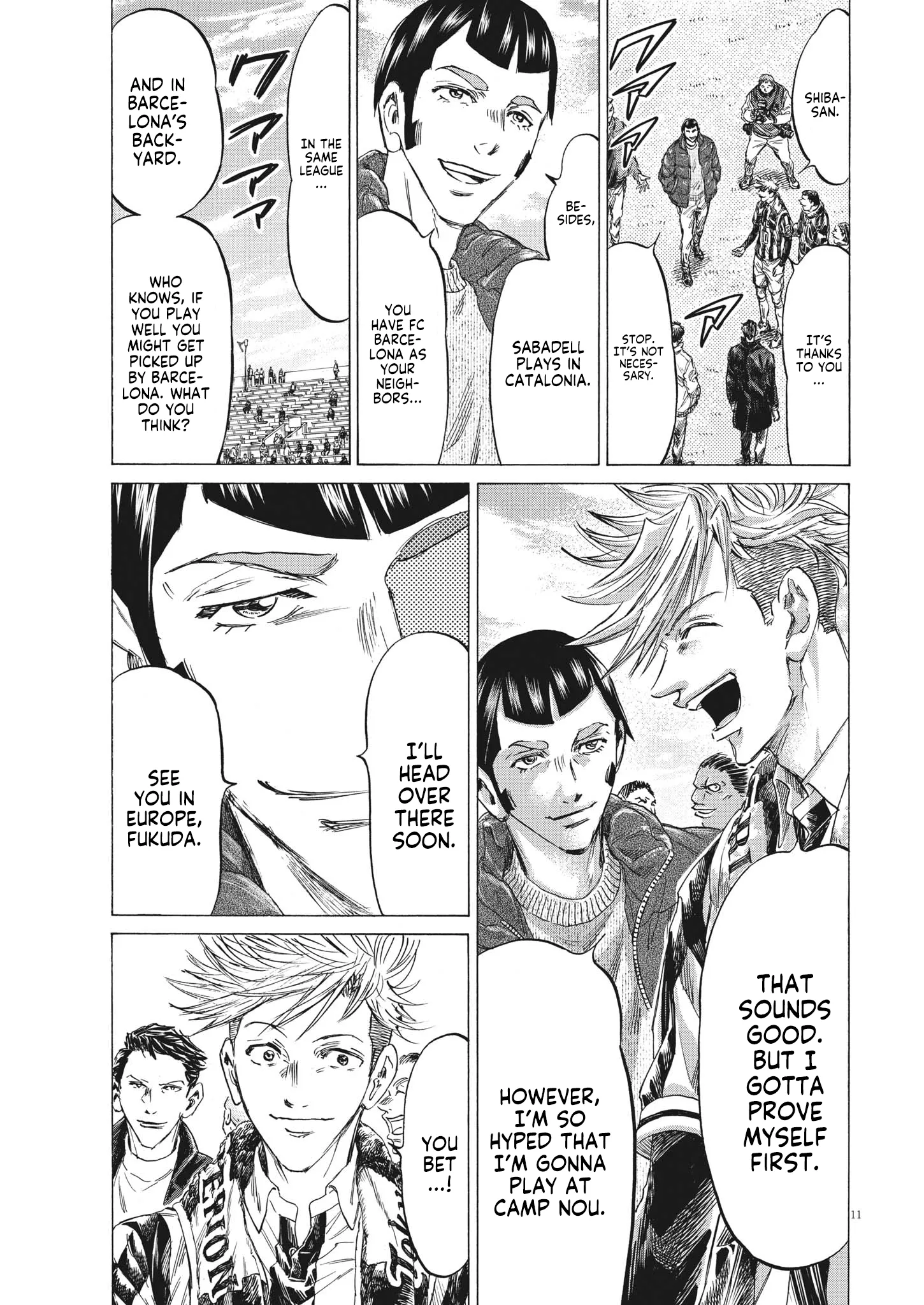 Read Ao Ashi EN Manga Online