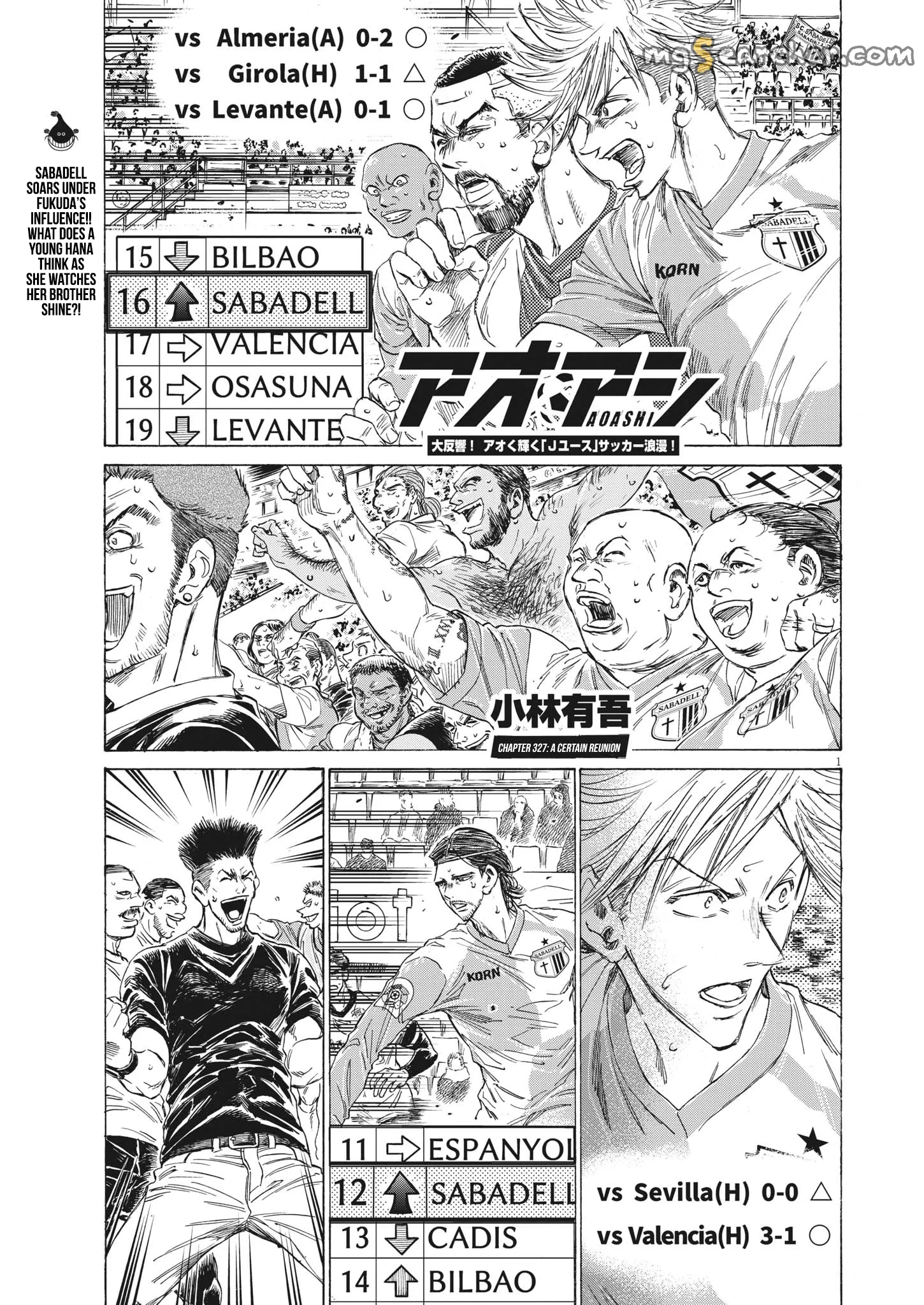 Read Ao Ashi EN Manga Online