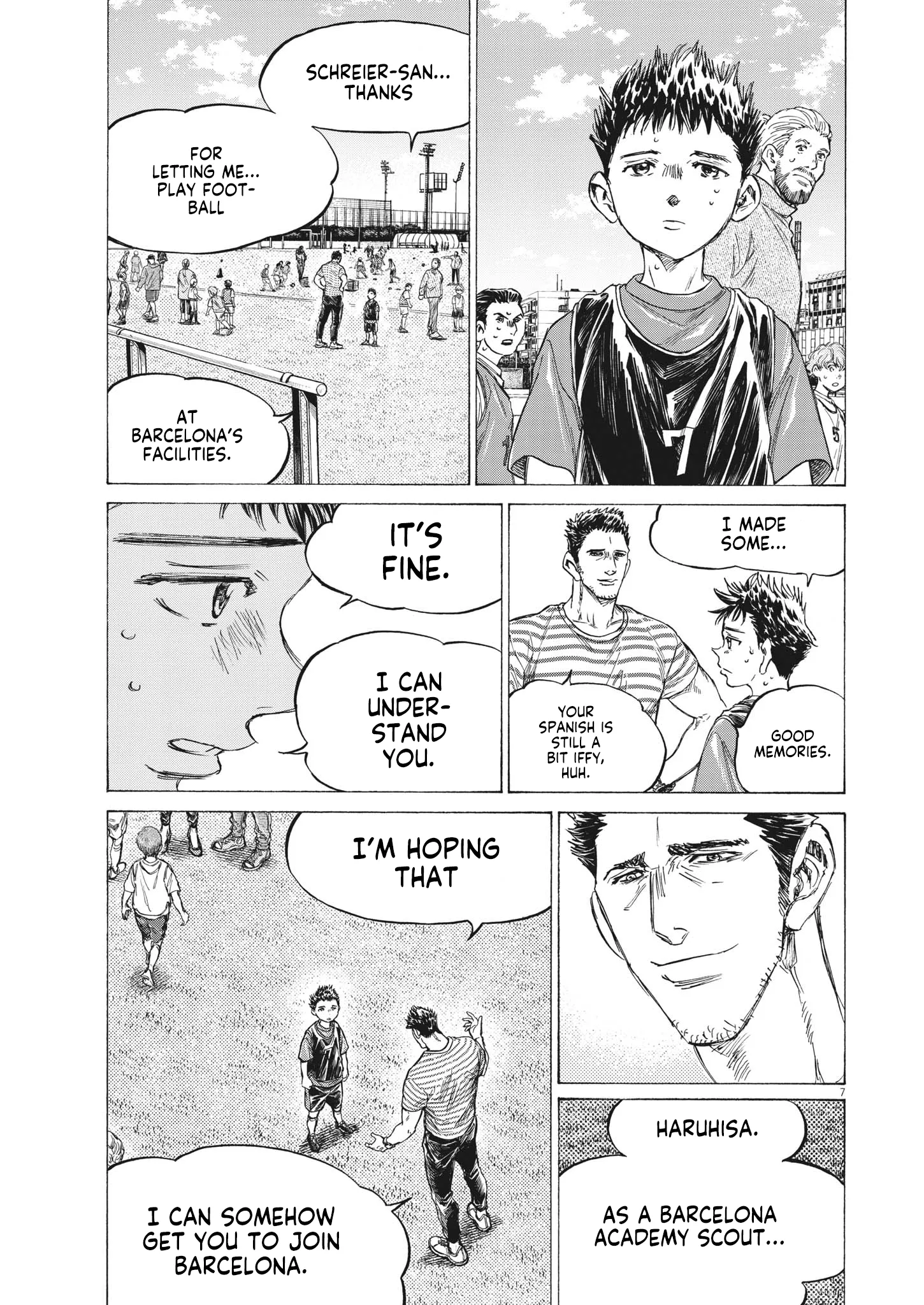 Read Ao Ashi EN Manga Online