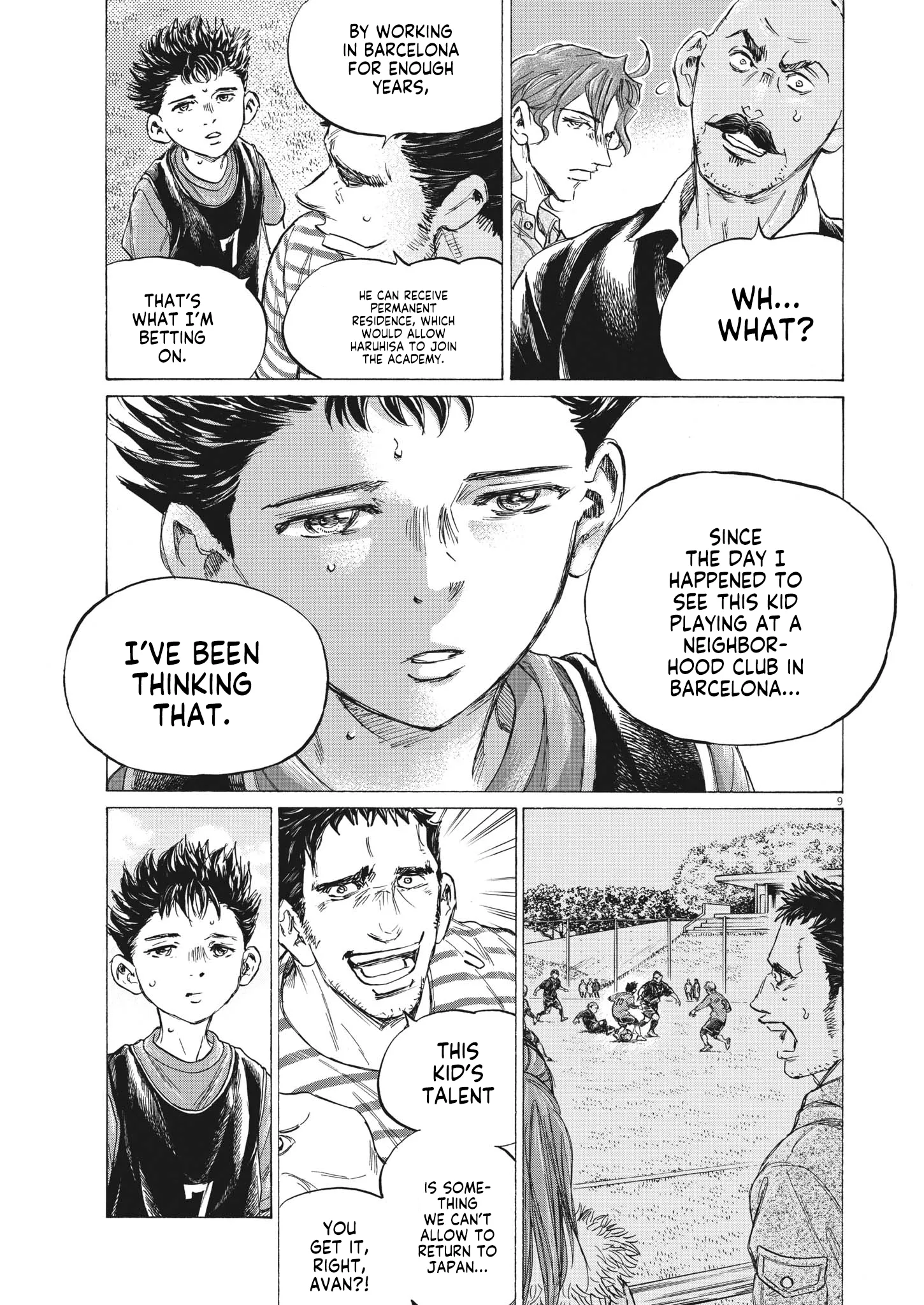 Read Ao Ashi EN Manga Online
