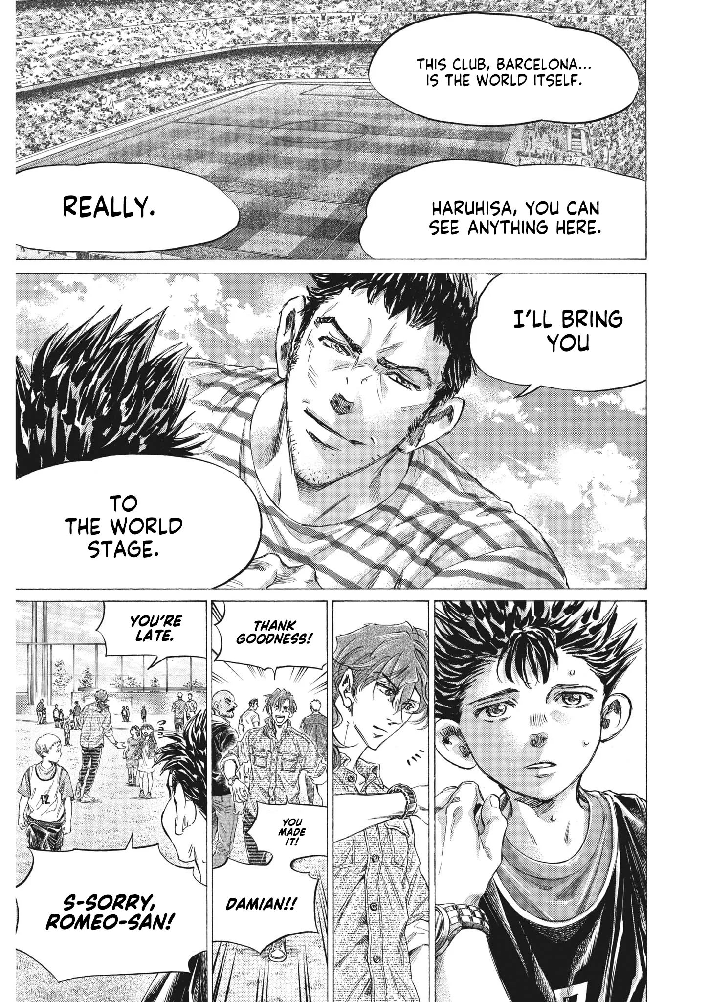 Read Ao Ashi EN Manga Online