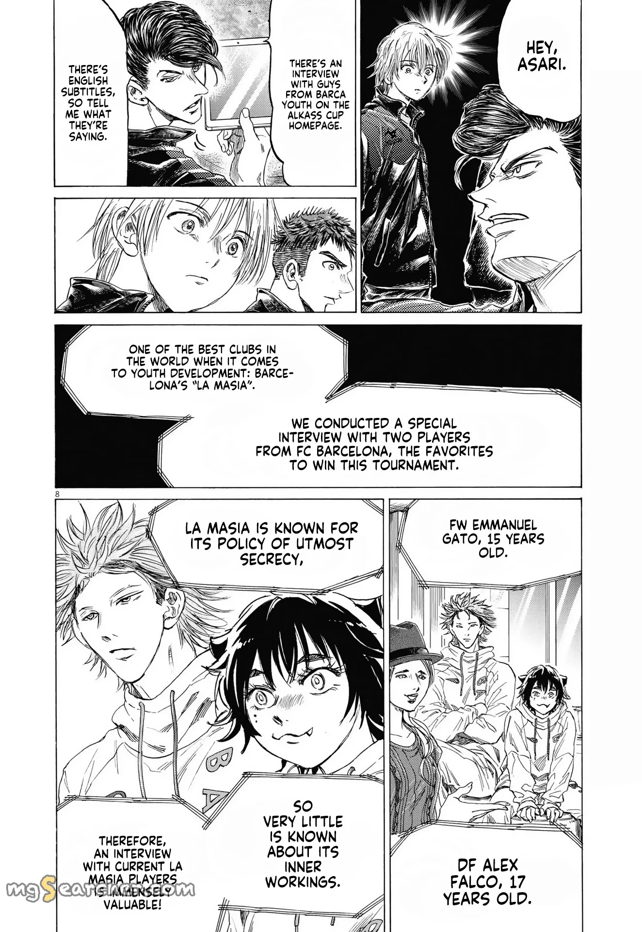 Read Ao Ashi EN Manga Online