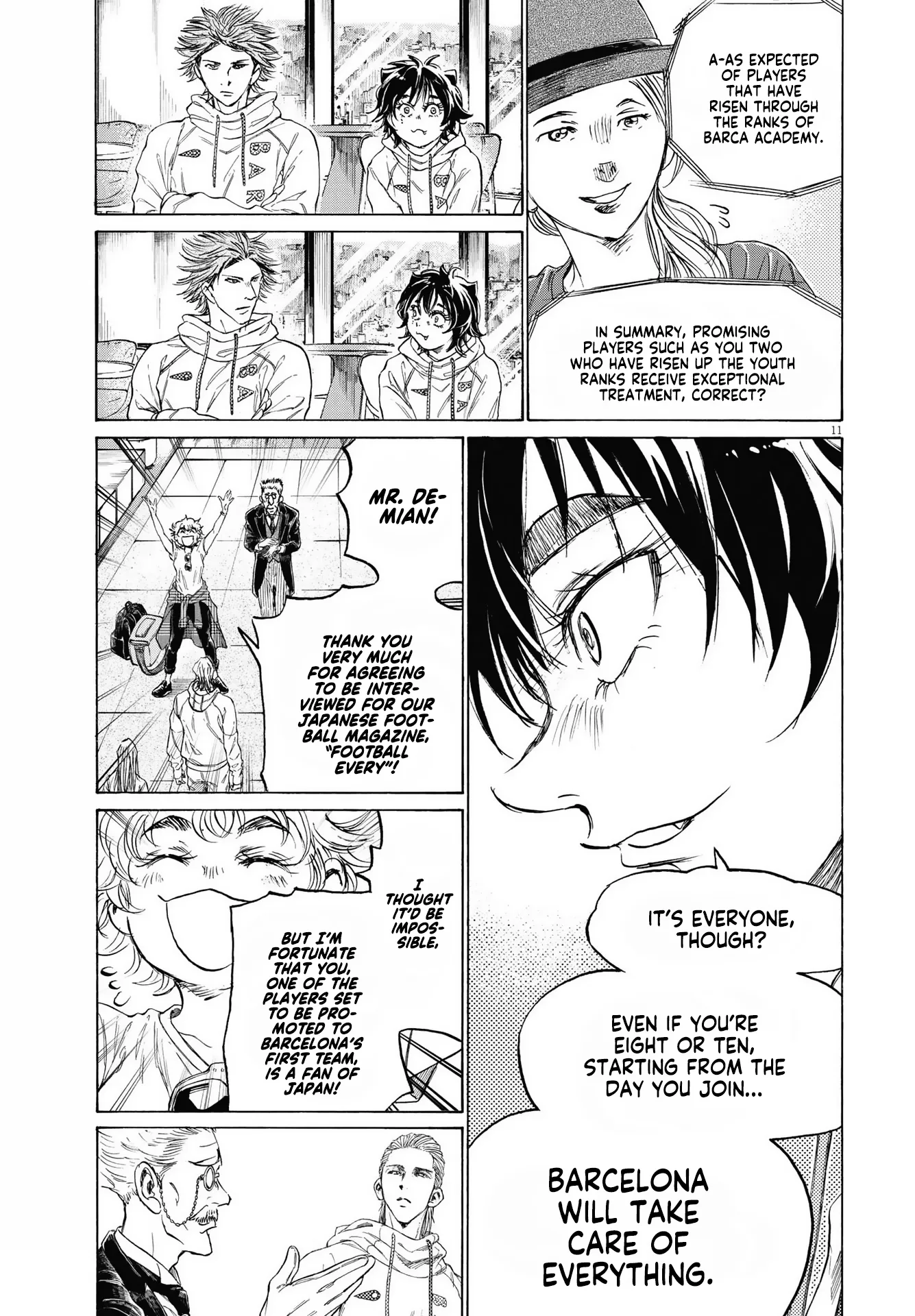 Read Ao Ashi EN Manga Online