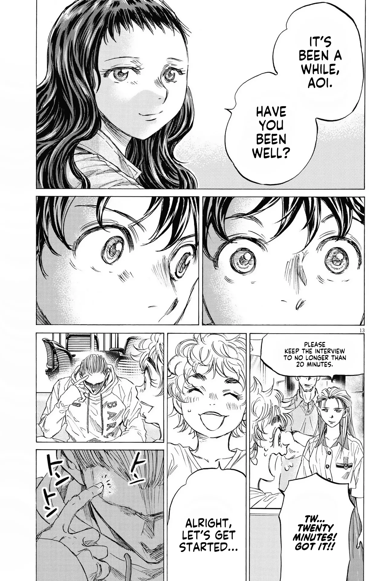 Read Ao Ashi EN Manga Online