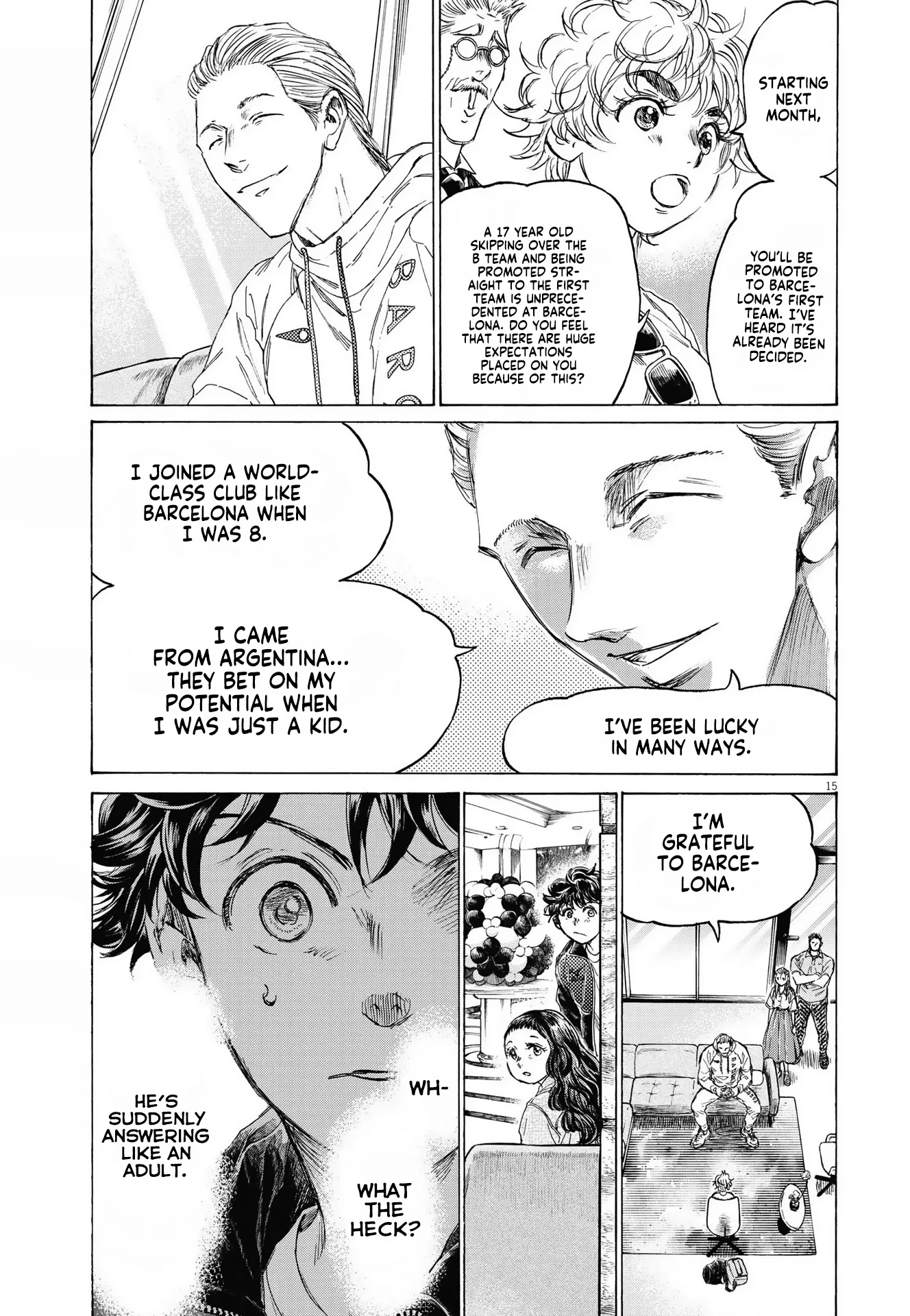 Read Ao Ashi EN Manga Online