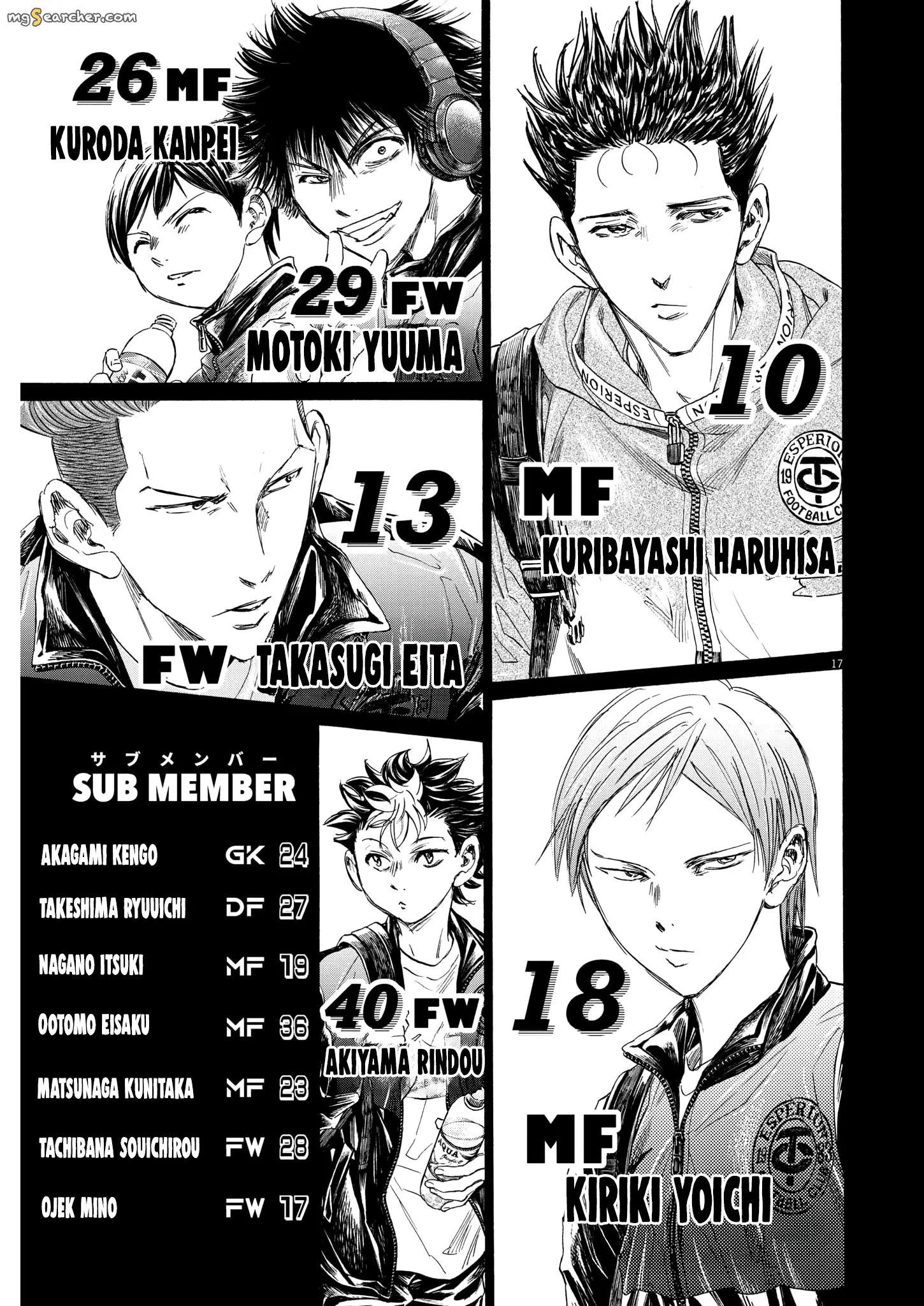 Read Ao Ashi EN Manga Online