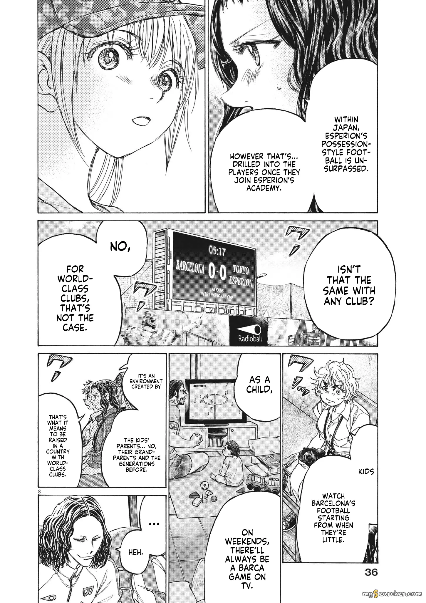 Read Ao Ashi EN Manga Online