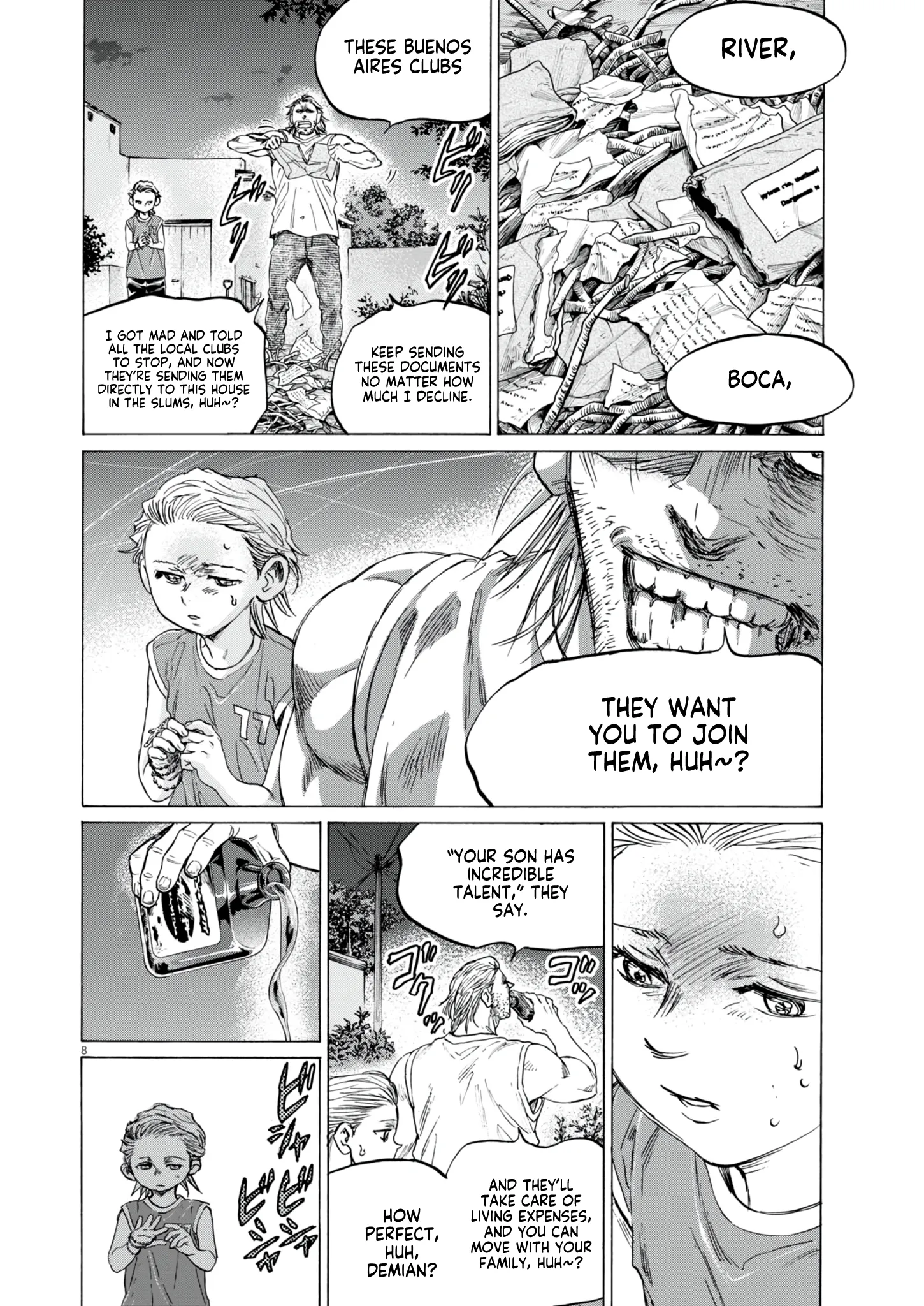 Read Ao Ashi EN Manga Online