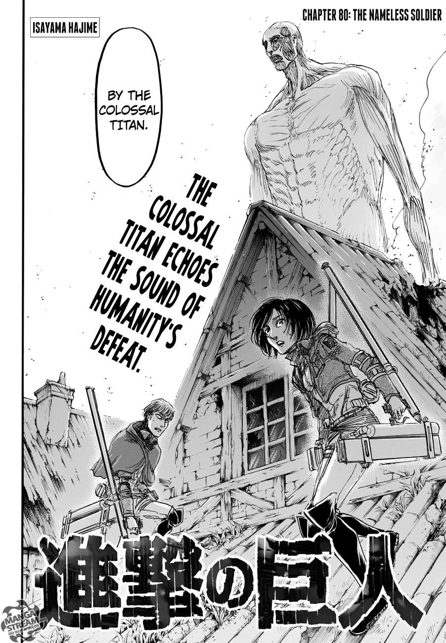 Read Attack on Titan EN Manga Online