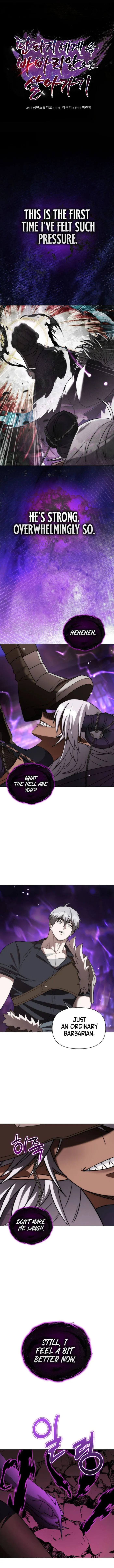 Read Barbarian’s Adventure in a Fantasy World EN Manga Online
