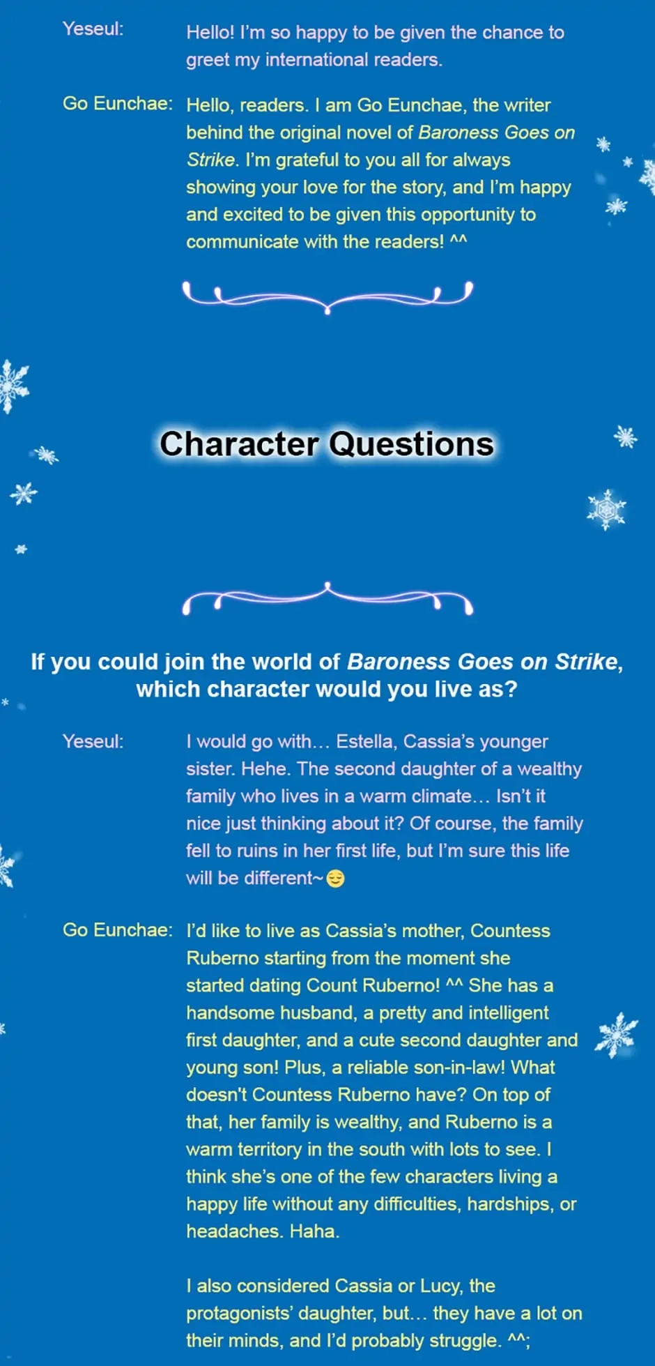 Read Baroness Goes On Strike EN Manga Online