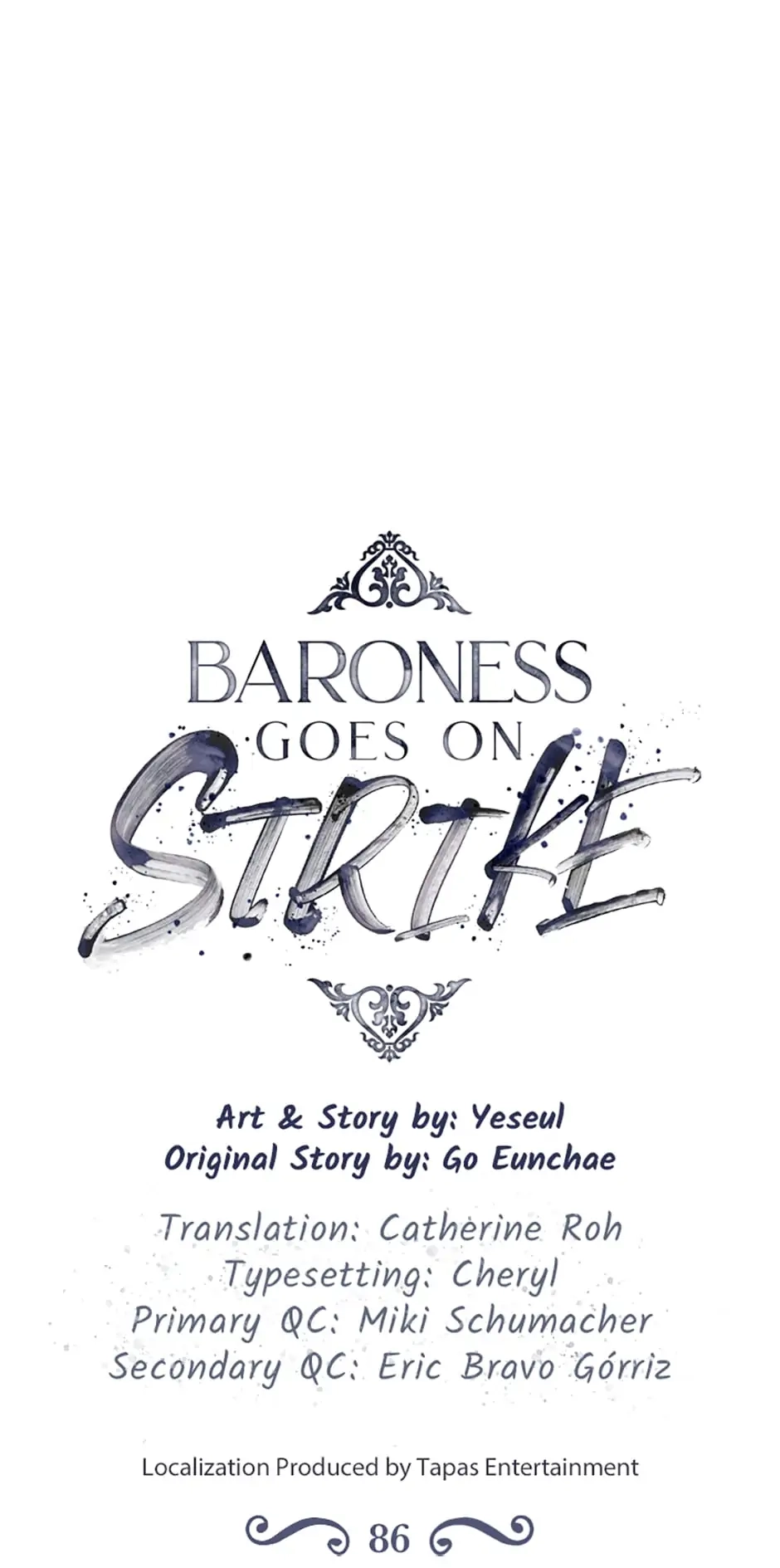 Read Baroness Goes On Strike EN Manga Online