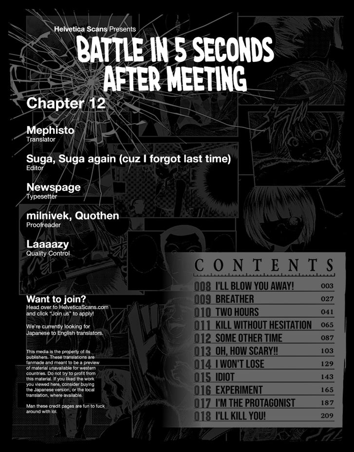 Read Battle in 5 Seconds After Meeting Manga EN Manga Online