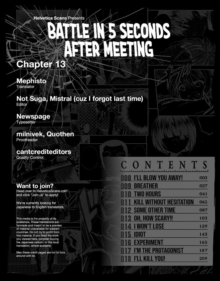 Read Battle in 5 Seconds After Meeting Manga EN Manga Online