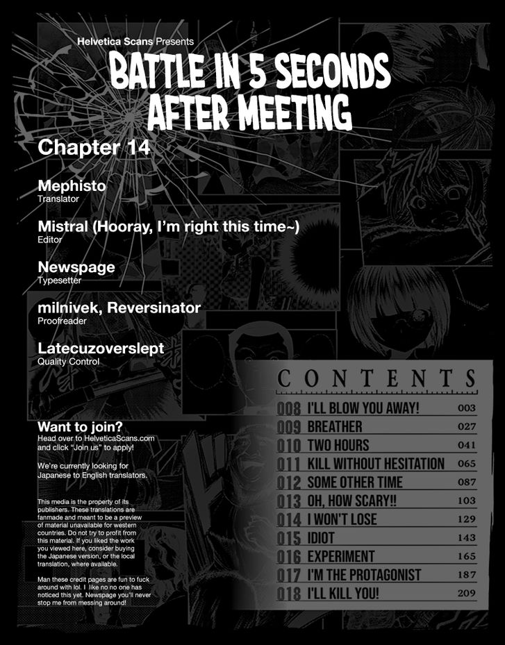 Read Battle in 5 Seconds After Meeting Manga EN Manga Online