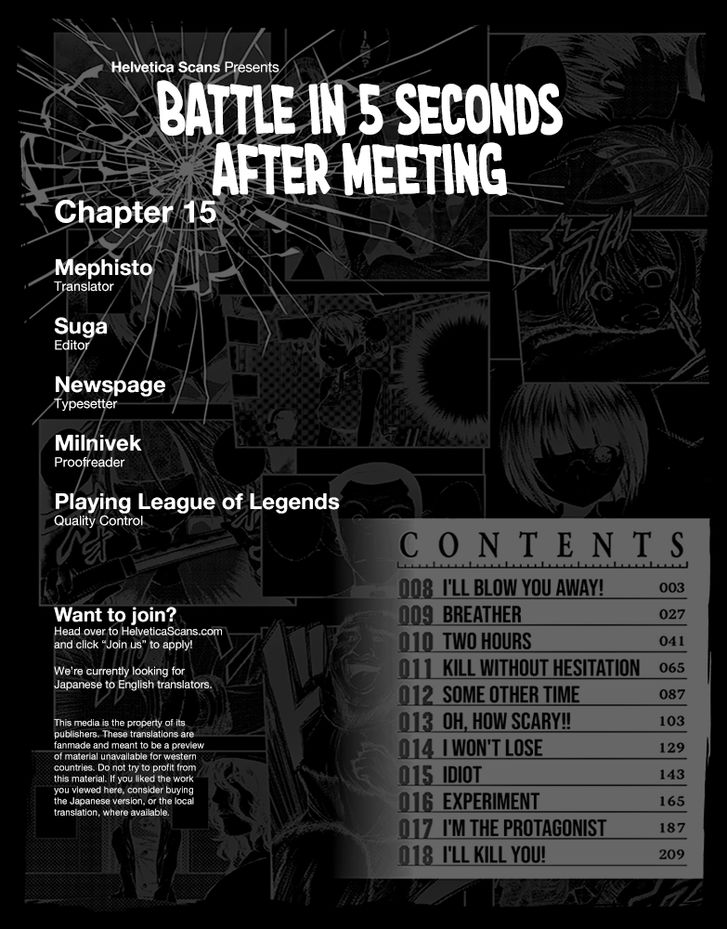 Read Battle in 5 Seconds After Meeting Manga EN Manga Online