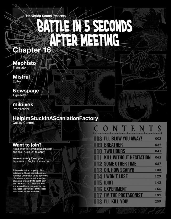 Read Battle in 5 Seconds After Meeting Manga EN Manga Online
