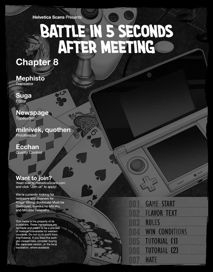 Read Battle in 5 Seconds After Meeting Manga EN Manga Online