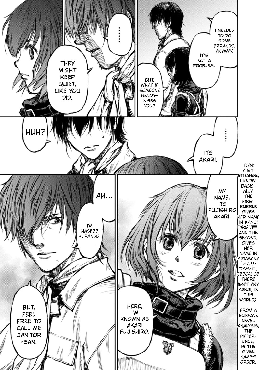 Read Because Janitor-san Is Not A Hero EN Manga Online