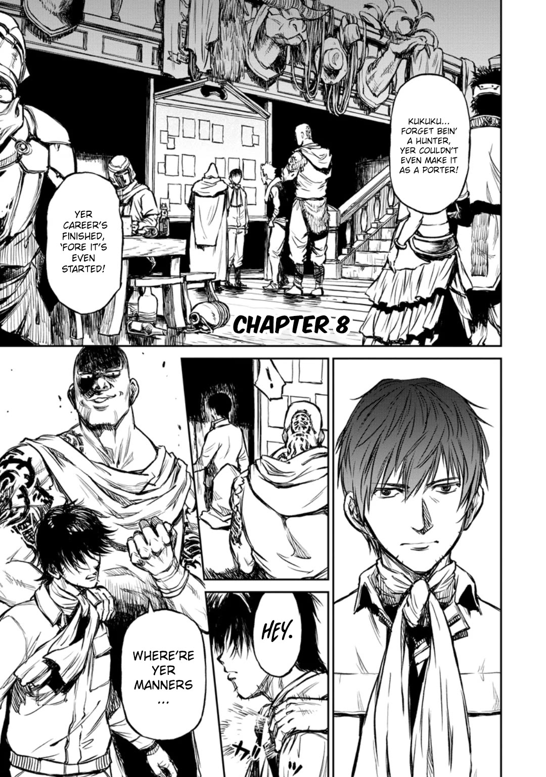 Read Because Janitor-san Is Not A Hero EN Manga Online