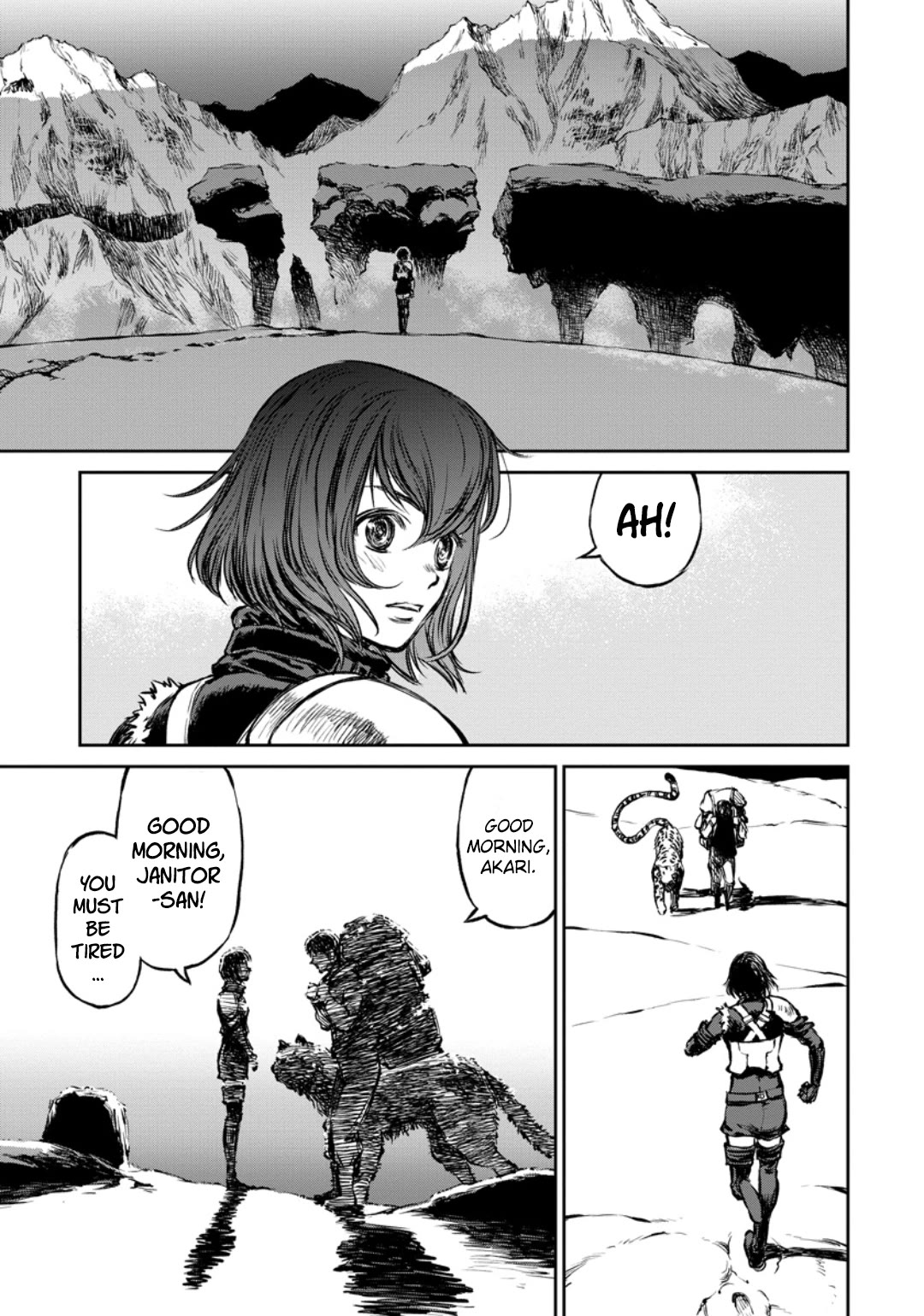 Read Because Janitor-san Is Not A Hero EN Manga Online