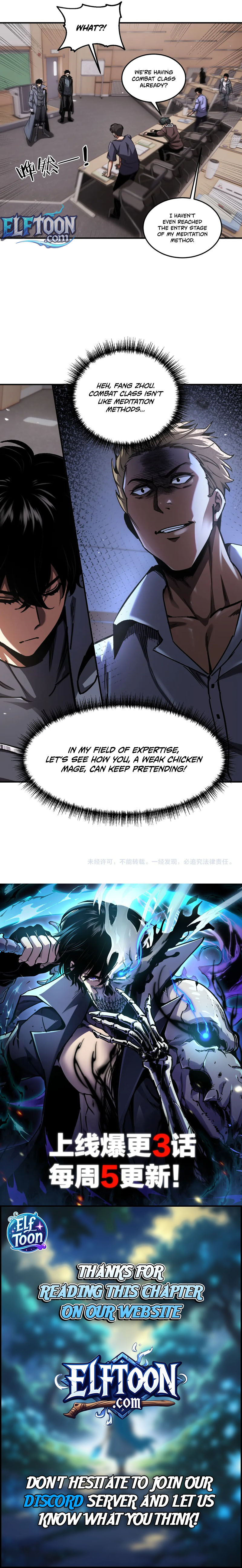 Read Becoming Necromancer God Through a Skeleton Clone EN Manga Online
