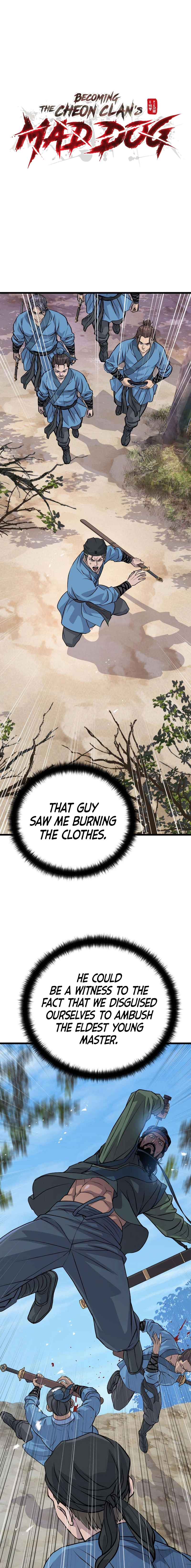 Read Becoming the Cheon Clan’s Mad Dog EN Manga Online