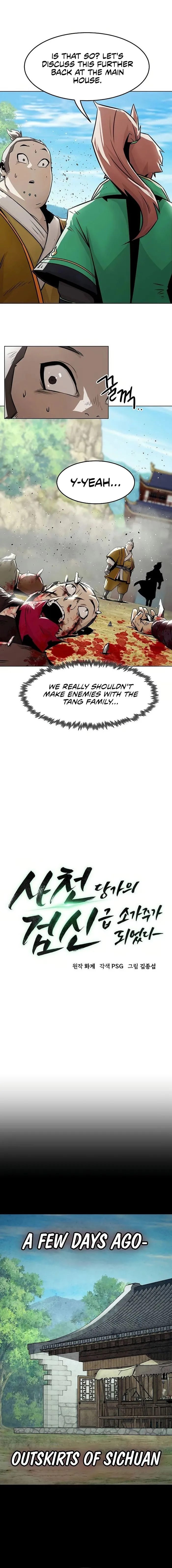 Read Becoming the Swordmaster Rank Young Lord of the Sichuan Tang Family EN Manga Online