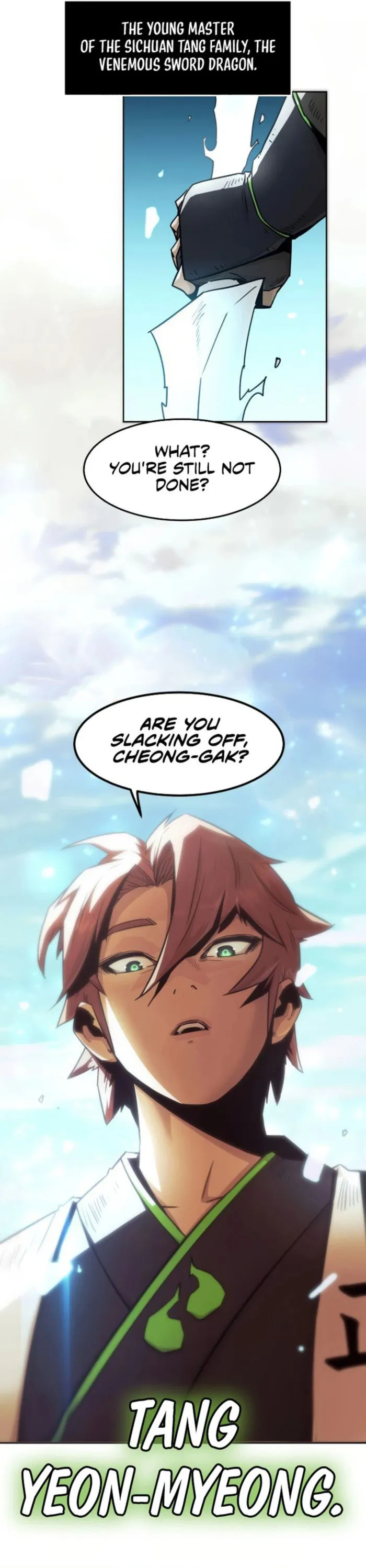 Read Becoming the Swordmaster Rank Young Lord of the Sichuan Tang Family EN Manga Online
