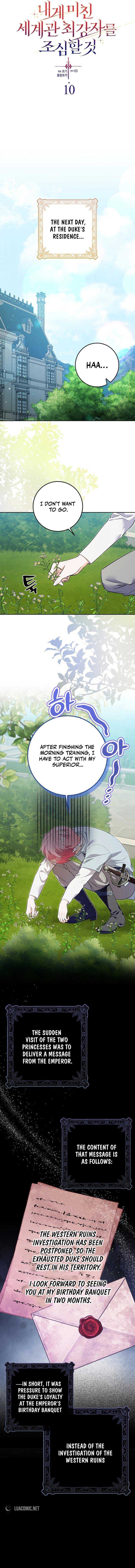 Read Beware Of The Strongest Man Who Is Crazy About Me EN Manga Online