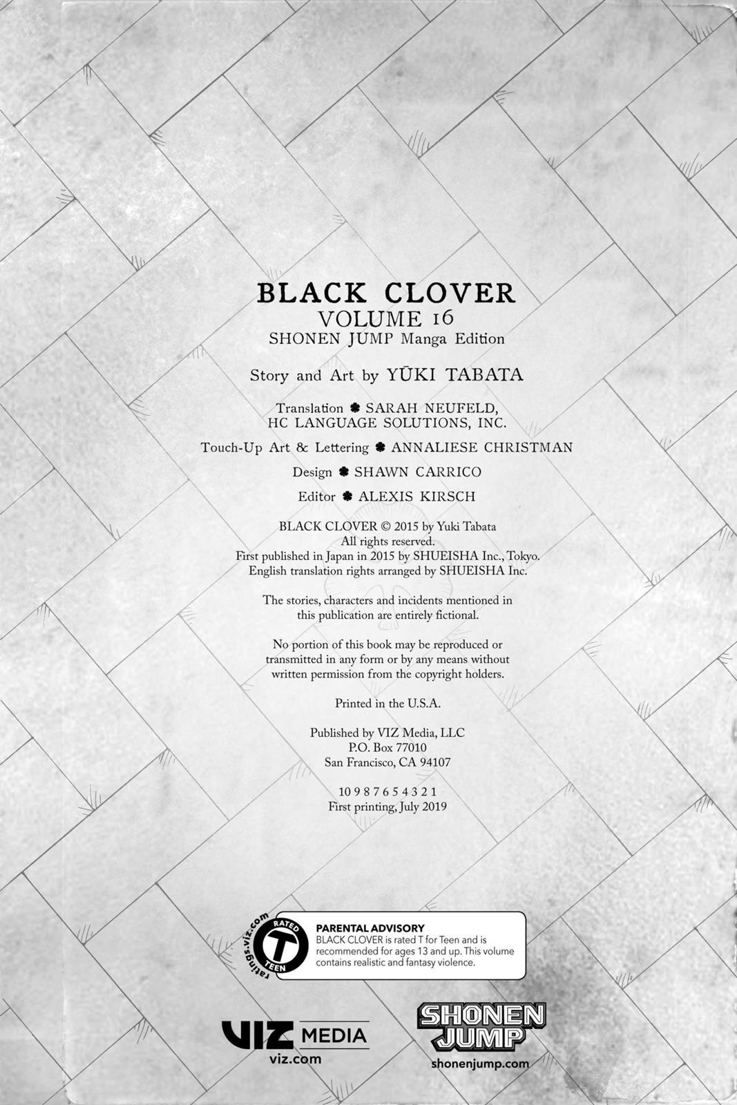 Read Black Clover EN Manga Online