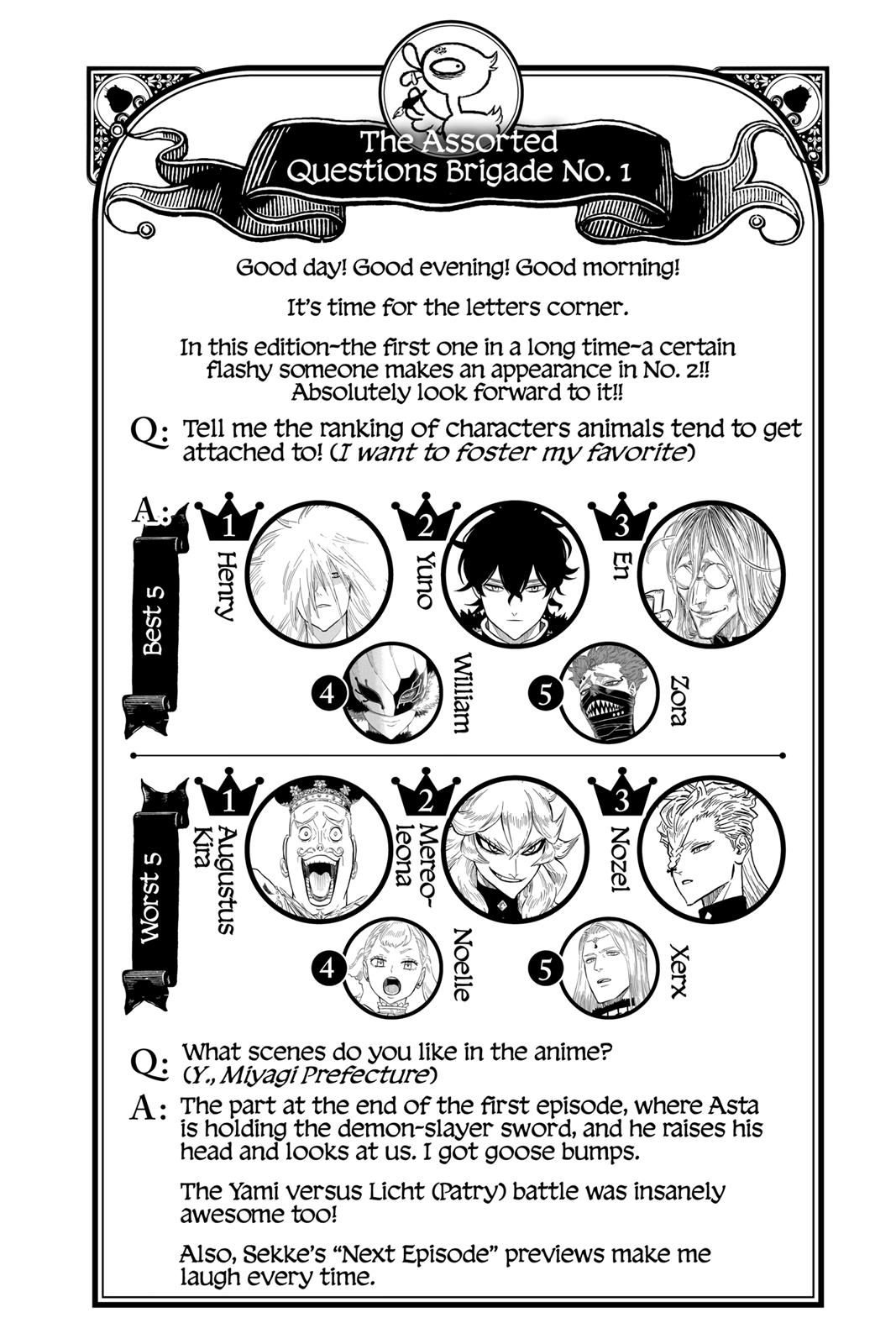 Read Black Clover EN Manga Online