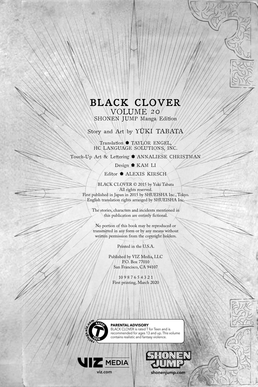 Read Black Clover EN Manga Online
