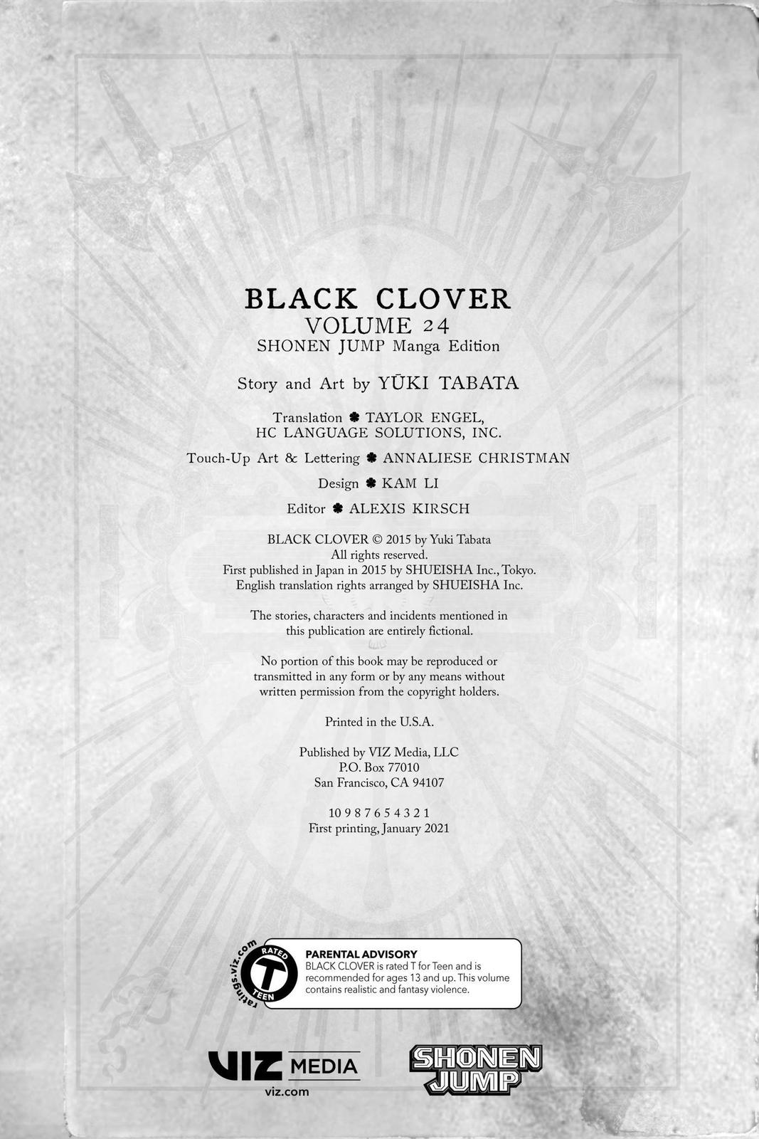 Read Black Clover EN Manga Online
