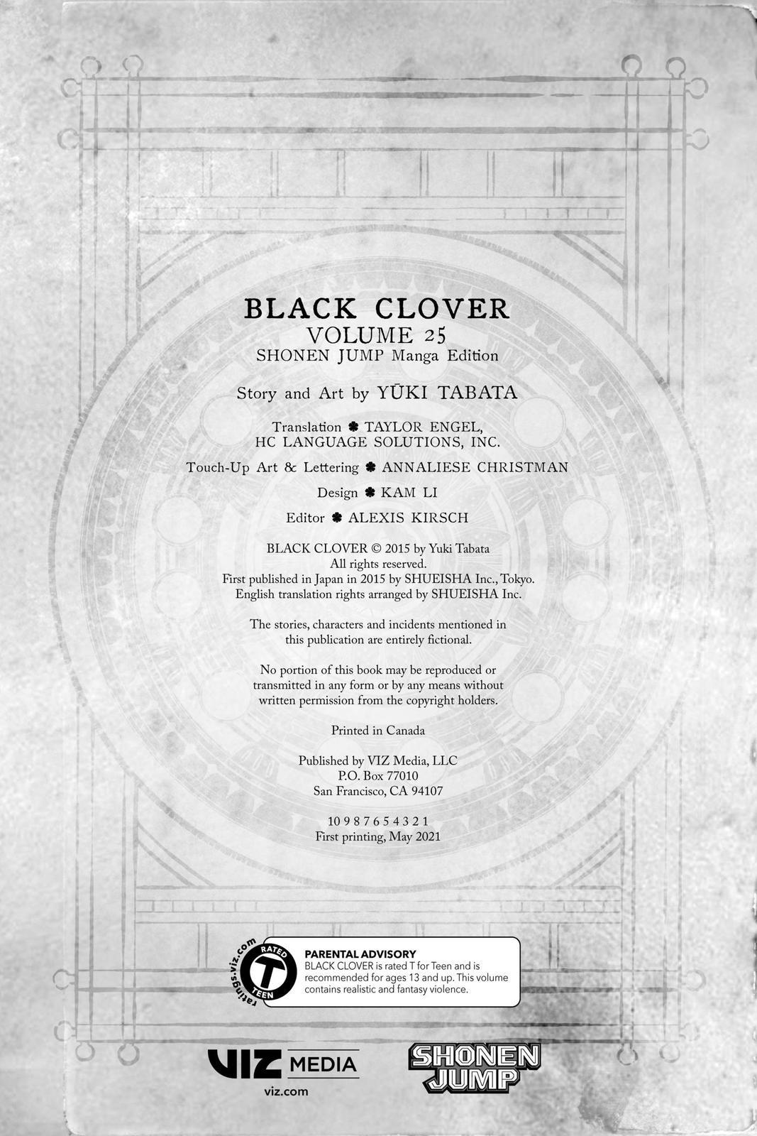 Read Black Clover EN Manga Online