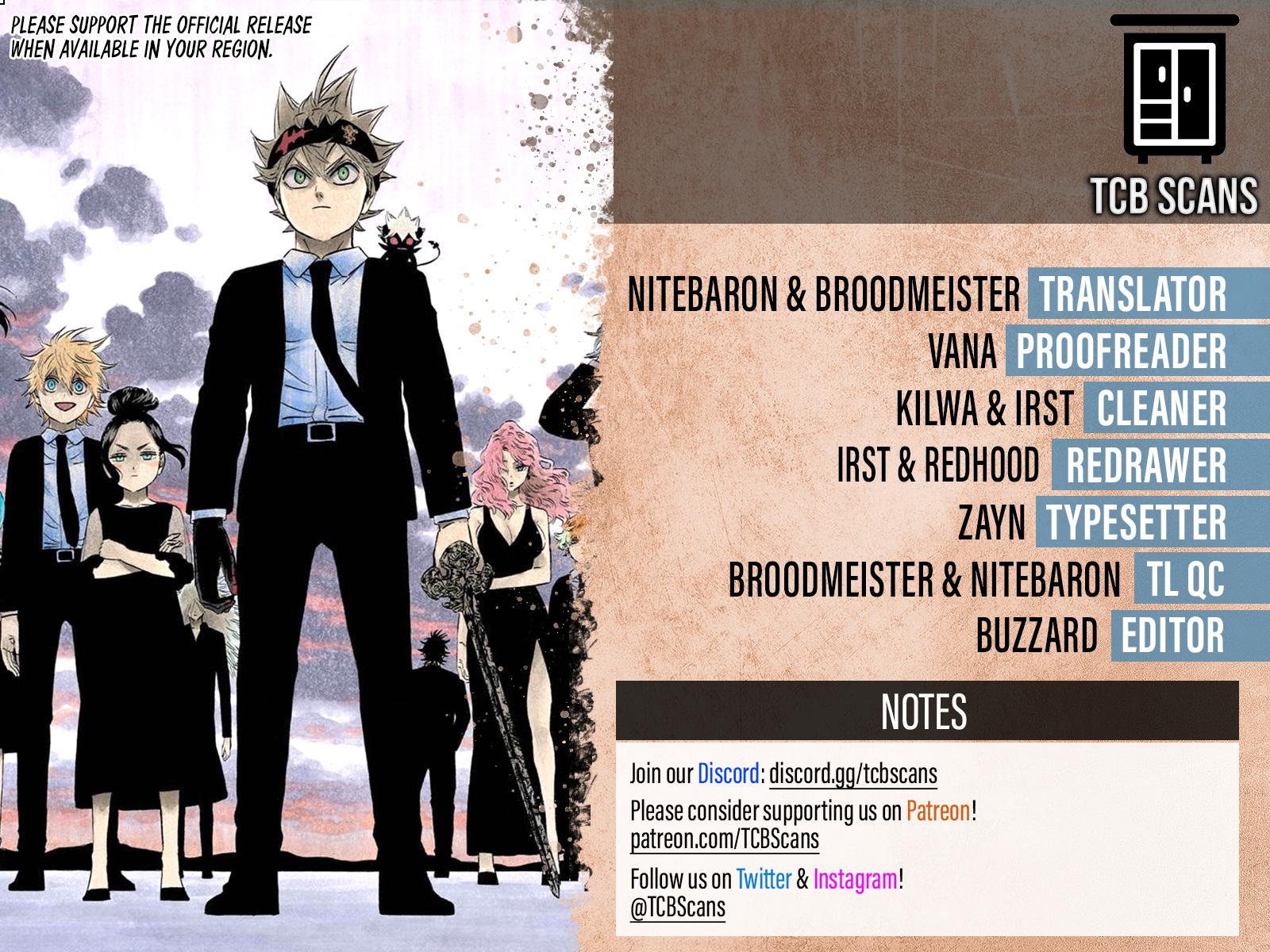 Read Black Clover EN Manga Online