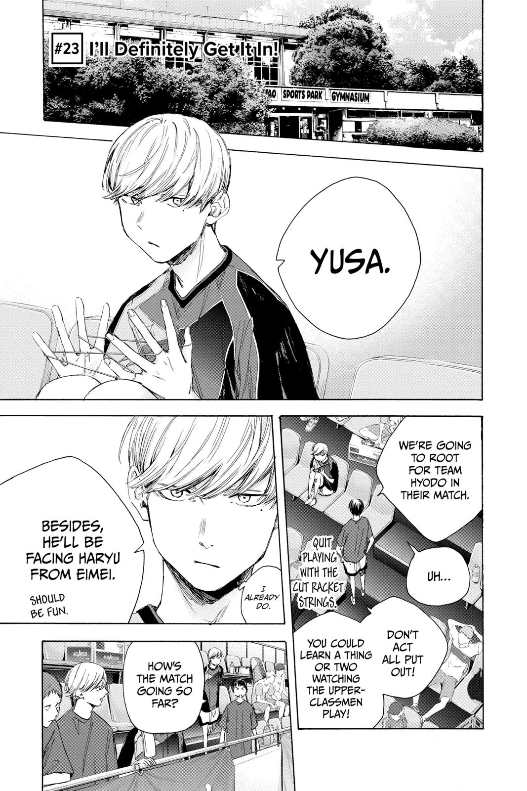 Read Blue Box EN Manga Online