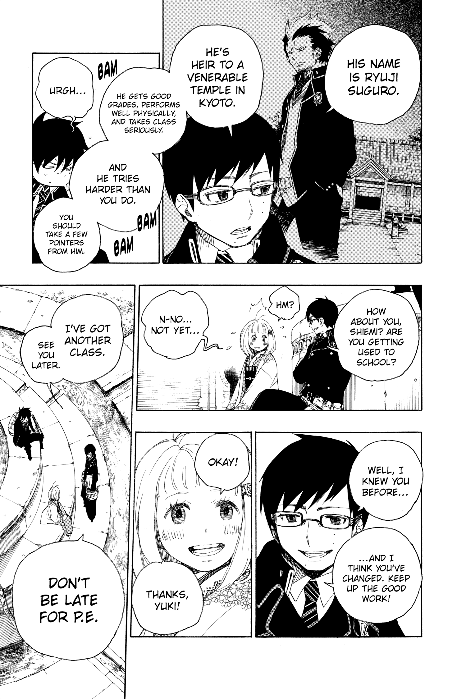 Read Blue Exorcist EN Manga Online