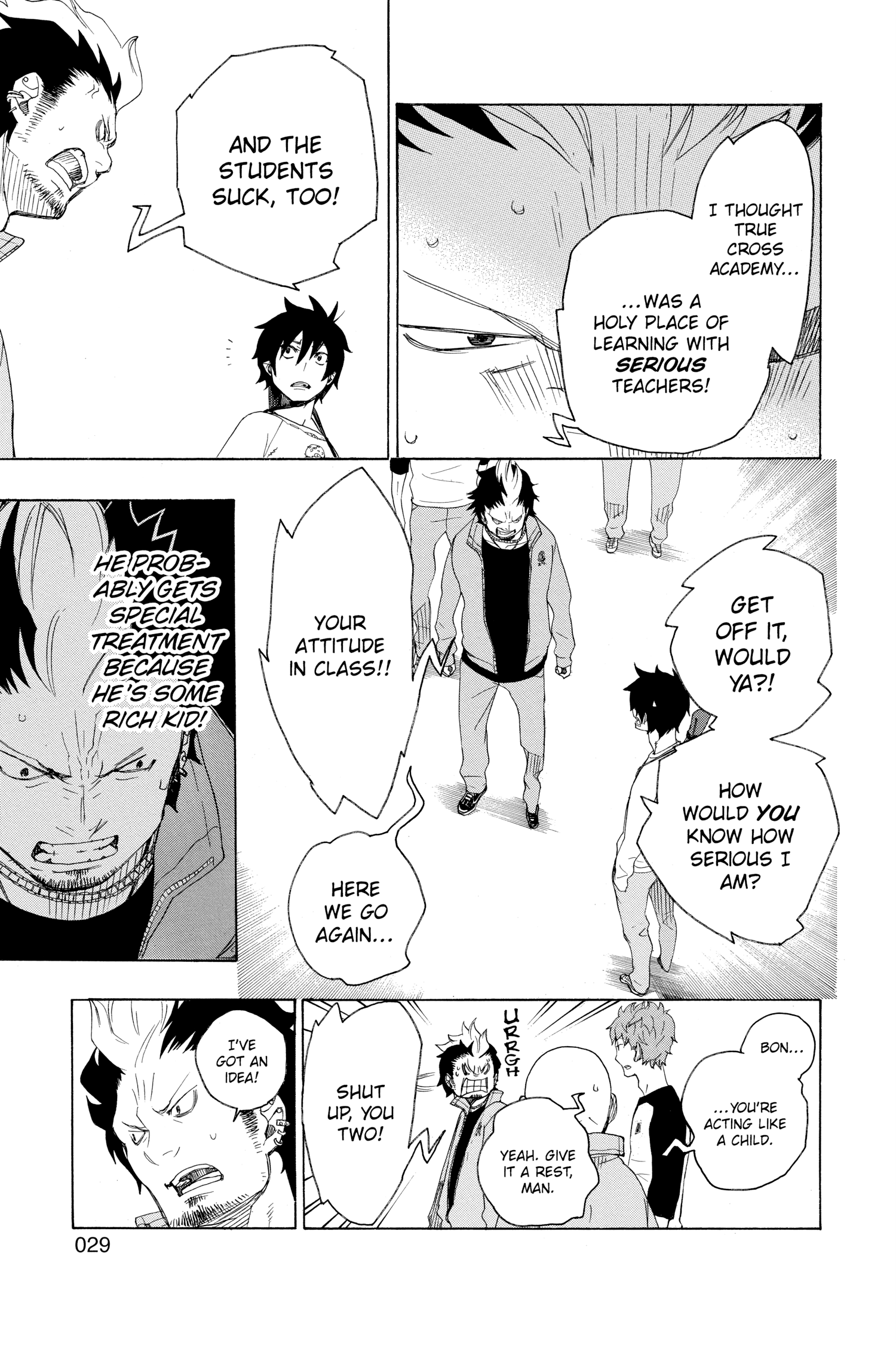 Read Blue Exorcist EN Manga Online