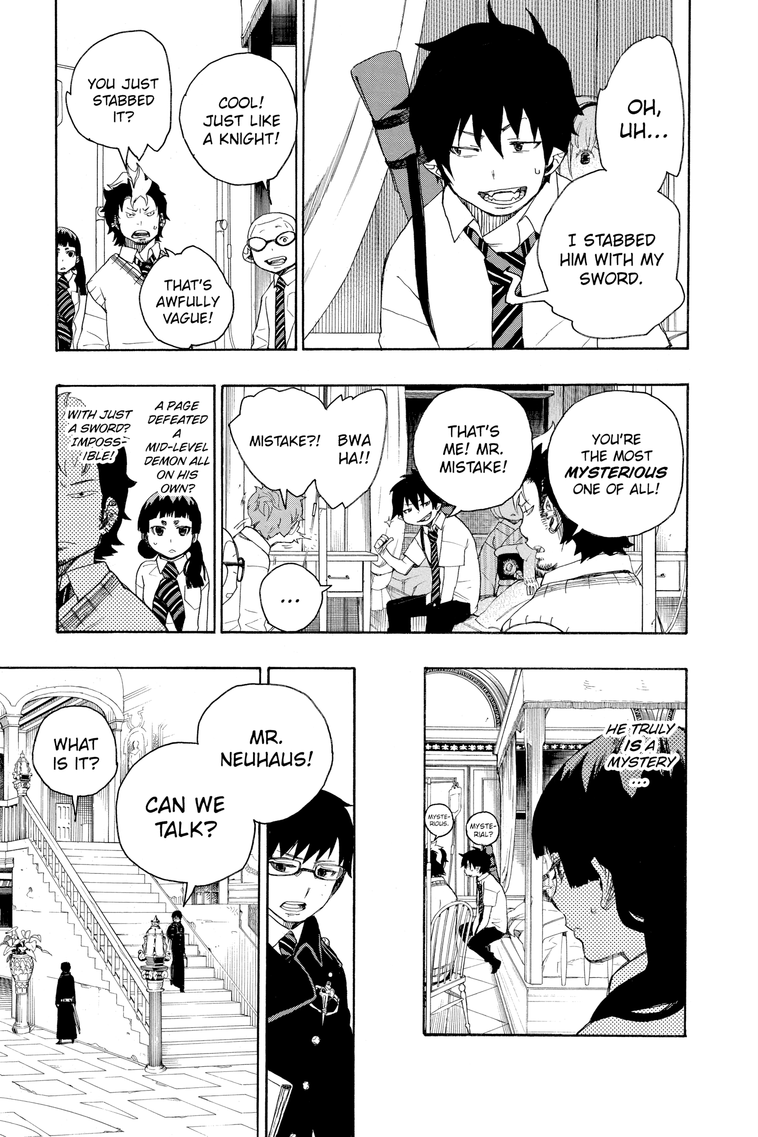 Read Blue Exorcist EN Manga Online