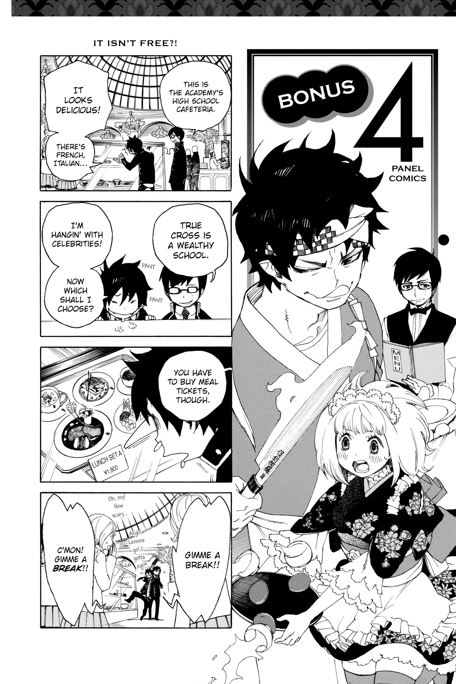 Read Blue Exorcist EN Manga Online