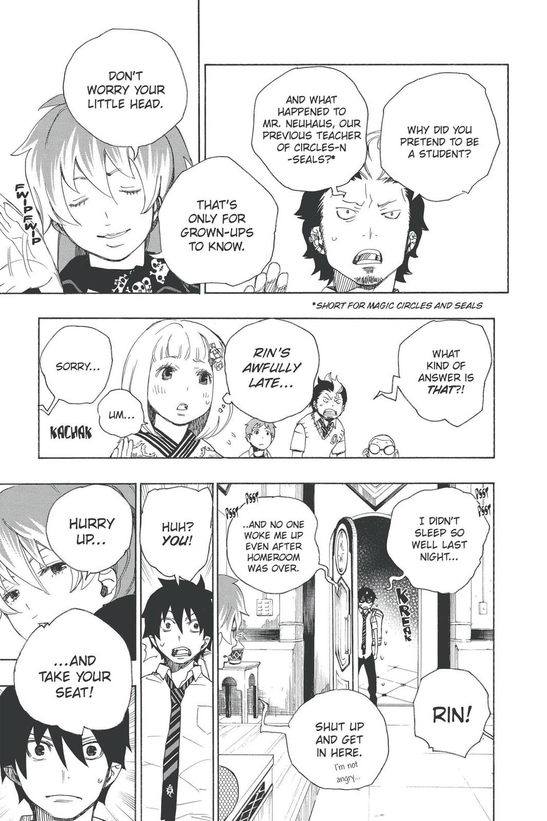 Read Blue Exorcist EN Manga Online