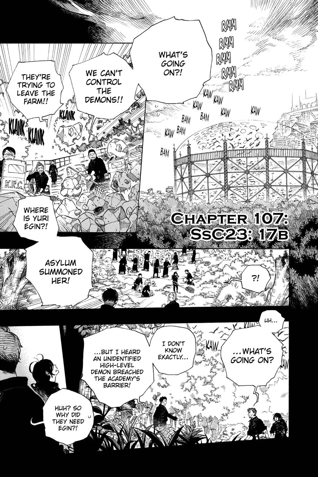 Read Blue Exorcist EN Manga Online